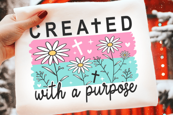Download Created with a Purpose Religious Png Svg - Religious png Collection