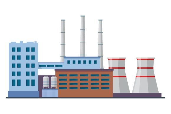 Download Plant and Factories. Industrial Building - Industrial building Collection