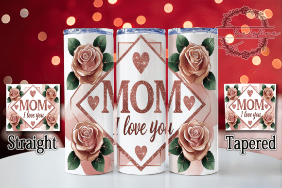 Download Loving Sentimental Floral Mom Tumbler - Premium Resources